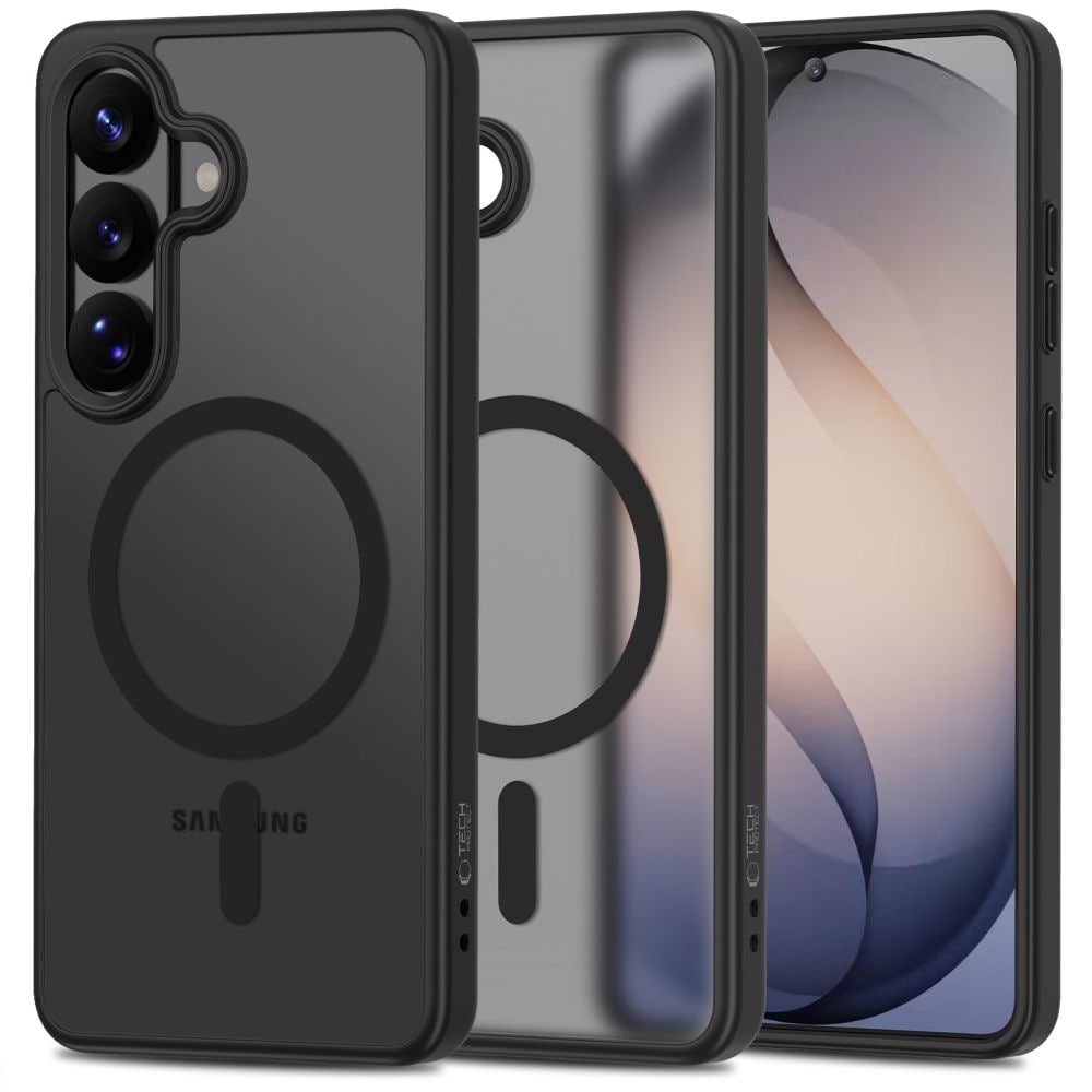 Tech-Protect Magmat MagSafe-fodral för Samsung Galaxy S26 - Svart