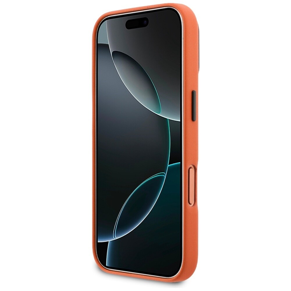 BMW M MagSafe-fodral med metallogo för iPhone 17 Pro - Orange