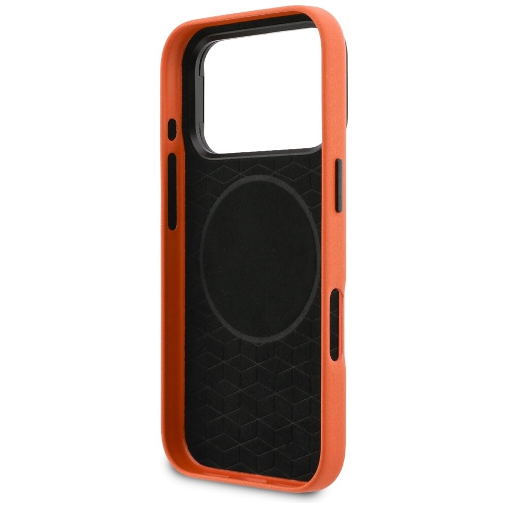 BMW M MagSafe-fodral med metallogo för iPhone 17 Pro - Orange