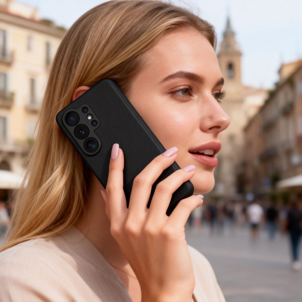 Tech-Protect Smart plånboksfodral för Samsung Galaxy S26 Ultra - Svart