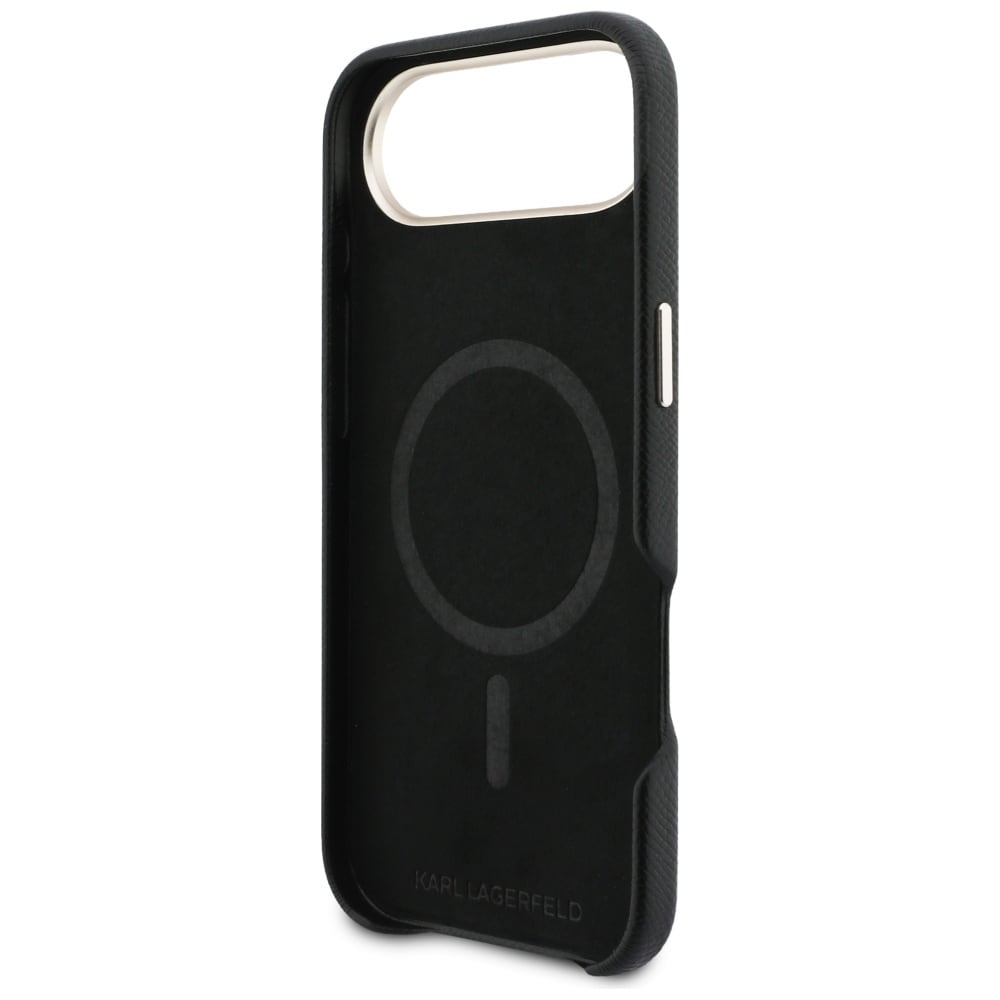 Karl Lagerfeld Karl Head Logo MagSafe-fodral för iPhone Air - Svart