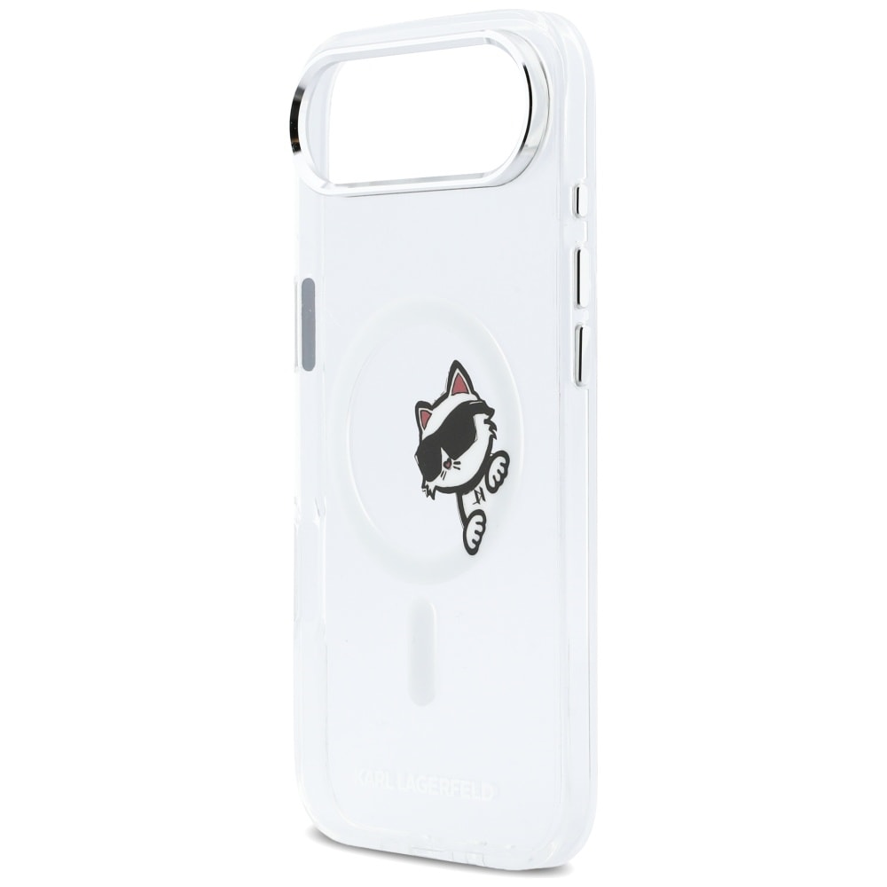 Karl Lagerfeld IML Peekaboo MagSafe-fodral för iPhone Air - Klar