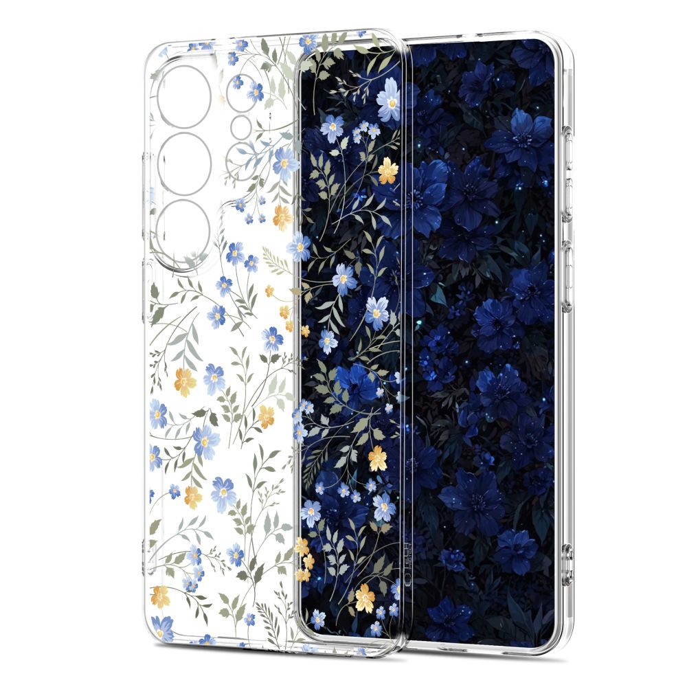 Tech-Protect FlexAir-fodral för Samsung Galaxy S26 - Färgglada blommor