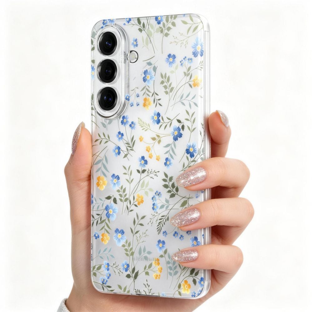 Tech-Protect FlexAir-fodral för Samsung Galaxy S26 - Färgglada blommor