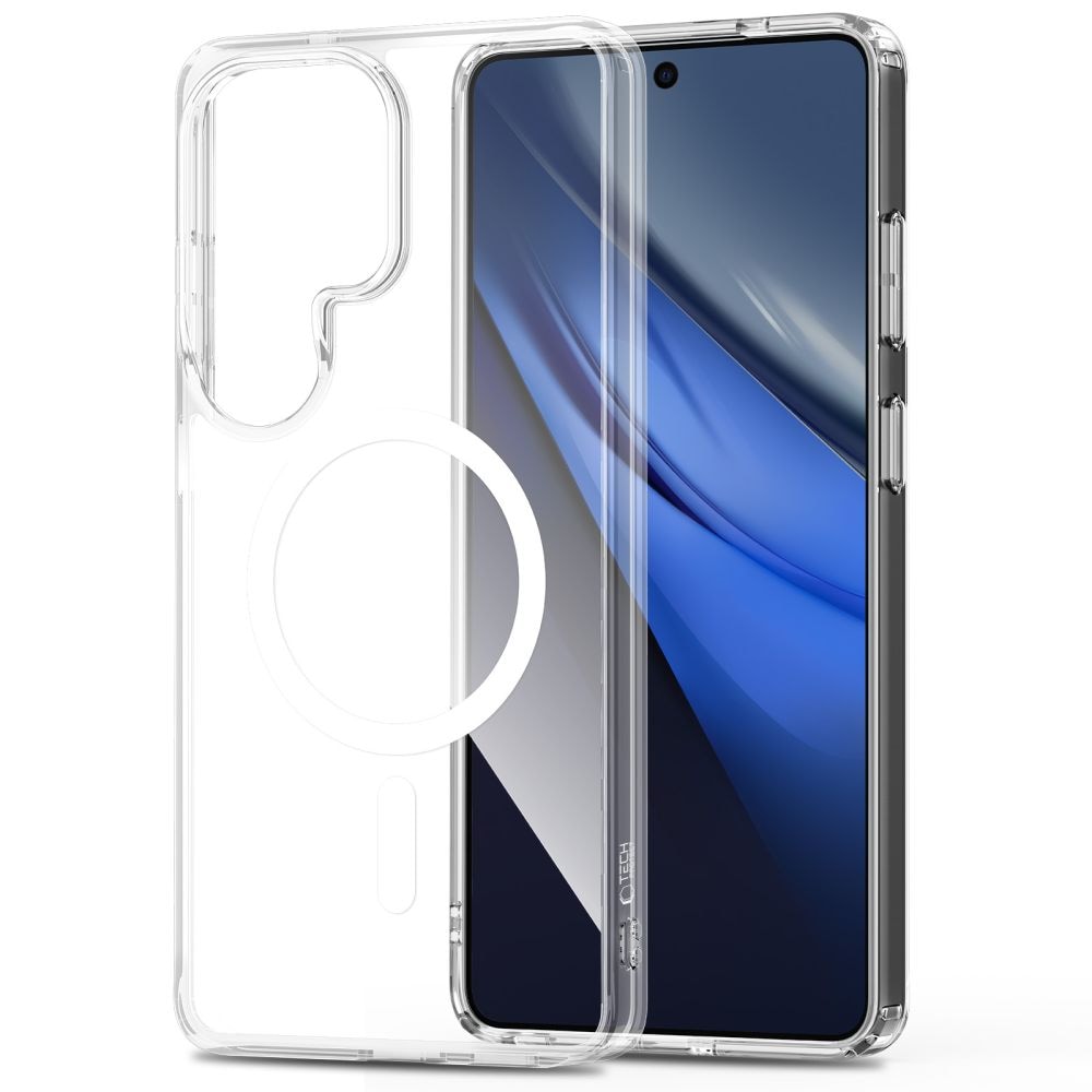 Tech-Protect FlexAir Hybrid MagSafe-fodral för Samsung Galaxy S26 Ultra - Transparent