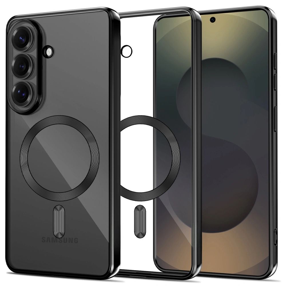 Tech-Protect MagFlex-fodral för Samsung Galaxy S26+ - Transparent svart