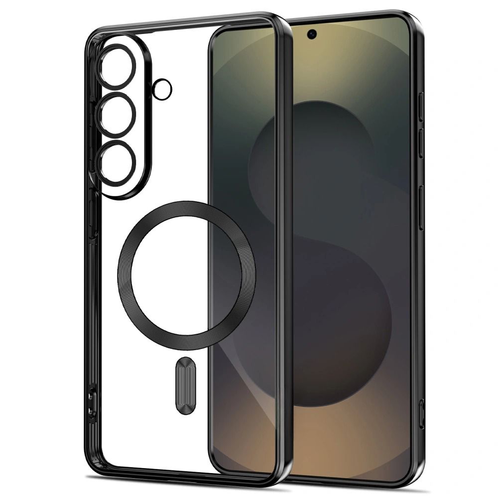 Tech-Protect MagFlex-etui til Samsung Galaxy S26+ - Gennemsigtig sort