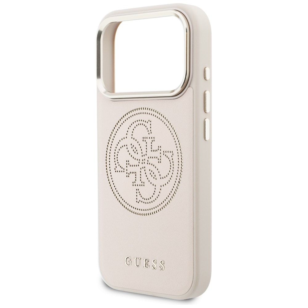 Guess Perforeret 4G MagSafe-etui til iPhone 17 Pro Max - Pink