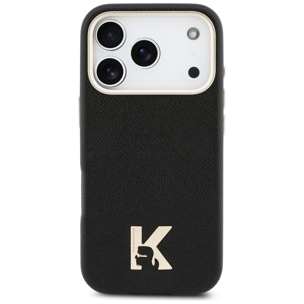 Karl Lagerfeld Karl Head Logo MagSafe-fodral för iPhone 17 Pro - Svart