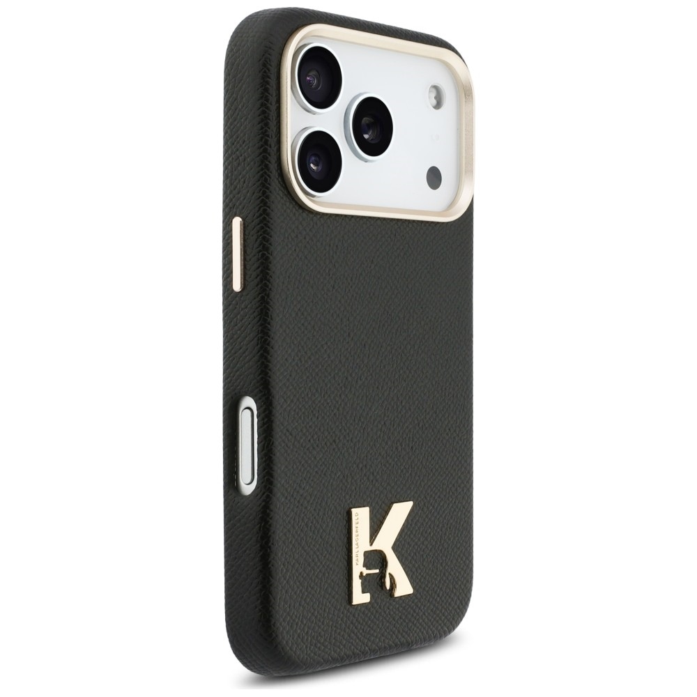 Karl Lagerfeld Karl Head Logo MagSafe-fodral för iPhone 17 Pro - Svart