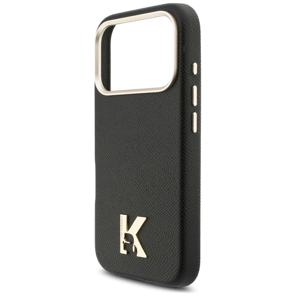 Karl Lagerfeld Karl Head Logo MagSafe-fodral för iPhone 17 Pro - Svart