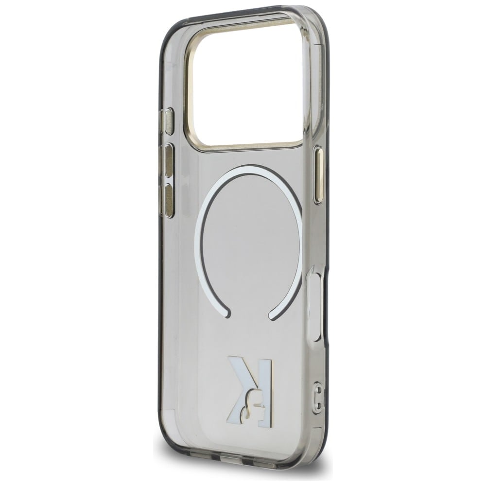 Karl Lagerfeld IML K Head Logo MagSafe-etui til iPhone 17 Pro - Sort