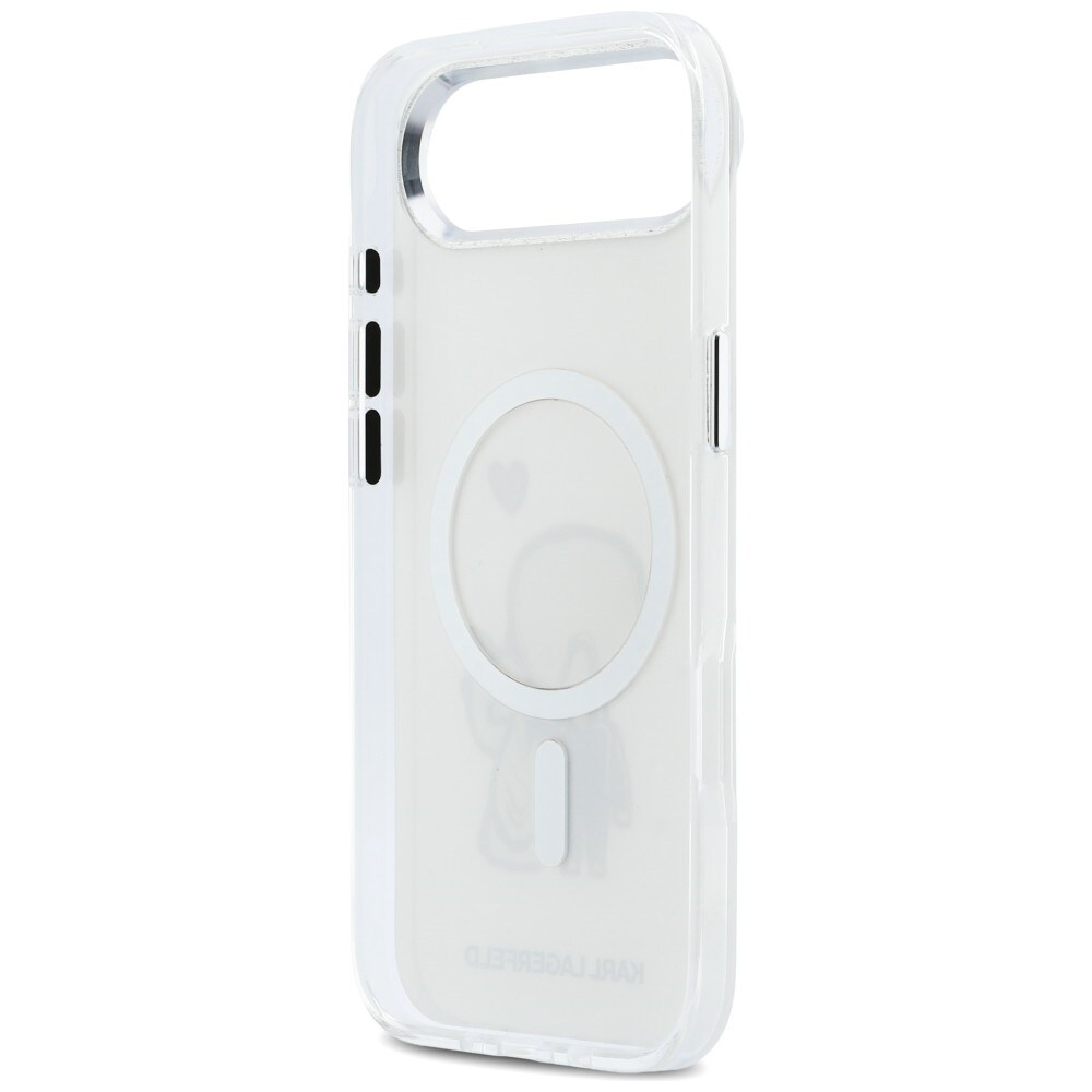 Karl Lagerfeld Karl & Choupette Back MagSafe-fodral för iPhone Air - Klar