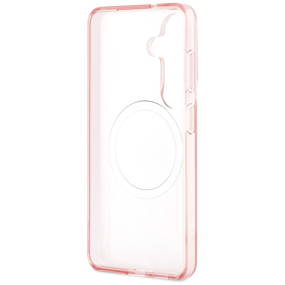 Karl Lagerfeld IML Repeated Choupette MagSafe-fodral för Samsung Galaxy S26 Plus - Rosa
