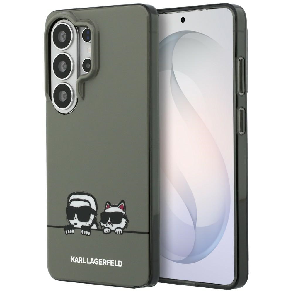 Karl Lagerfeld IML Peekaboo Karl&Choupette MagSafe-fodral för Samsung Galaxy S26 Ultra - Svart