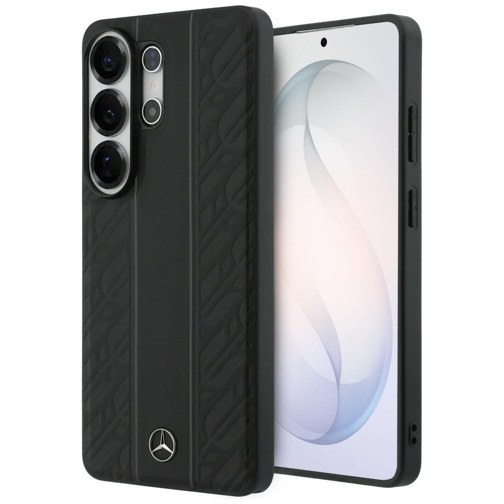 Mercedes Laurel Leaves Vertical Stripes MagSafe-fodral för Samsung Galaxy S26 Ultra - Svart