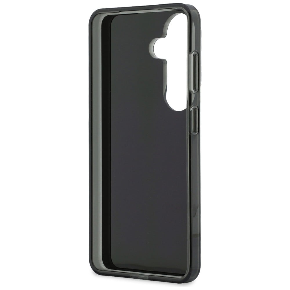 Guess IML Big Metal 4G Script fodral för Samsung Galaxy S26 - svart