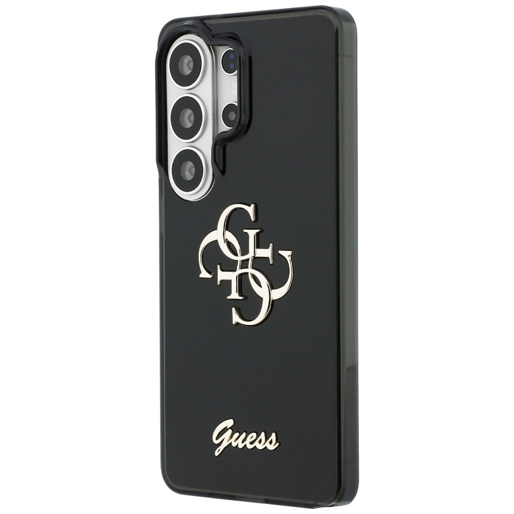 Guess IML Big Metal 4G Script fodral för Samsung Galaxy S26 Ultra - svart