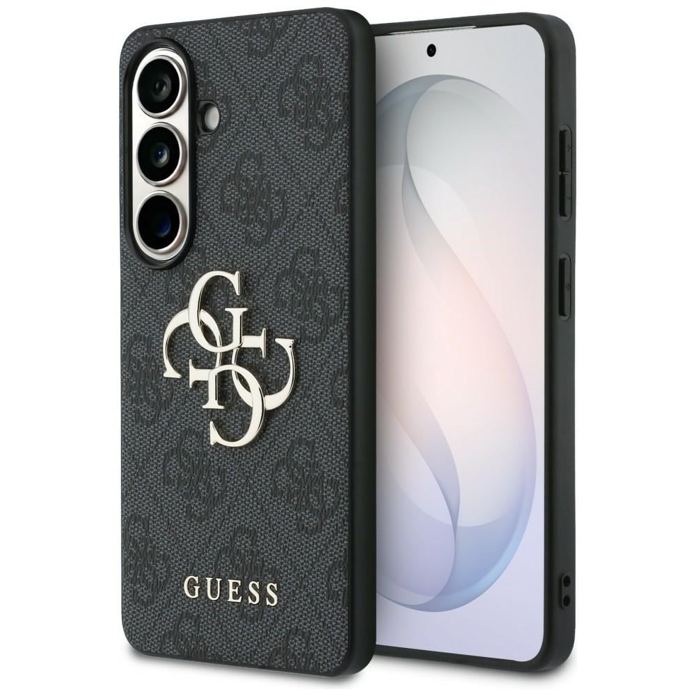 Guess 4G Big Metal Logo Fodral för Samsung Galaxy S26 - Svart