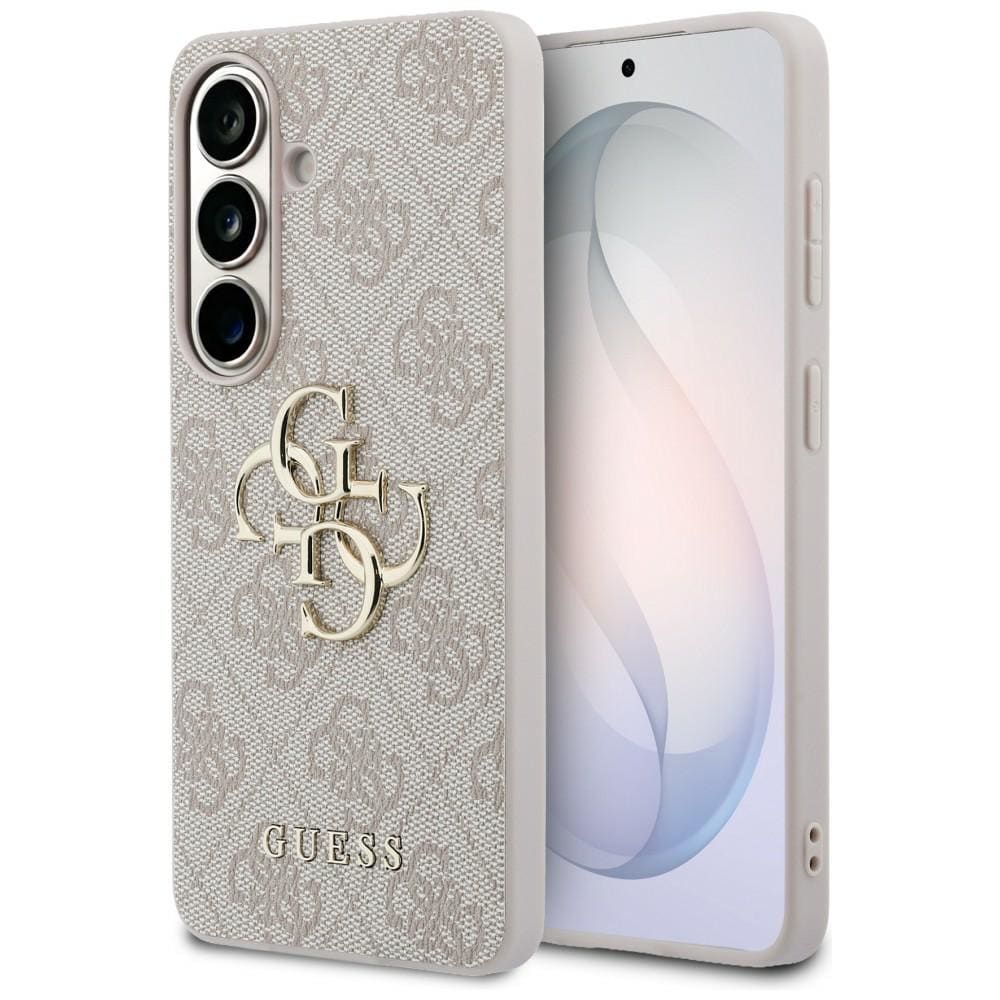 Guess 4G Big Metal Logo Fodral för Samsung Galaxy S26 - Rosa