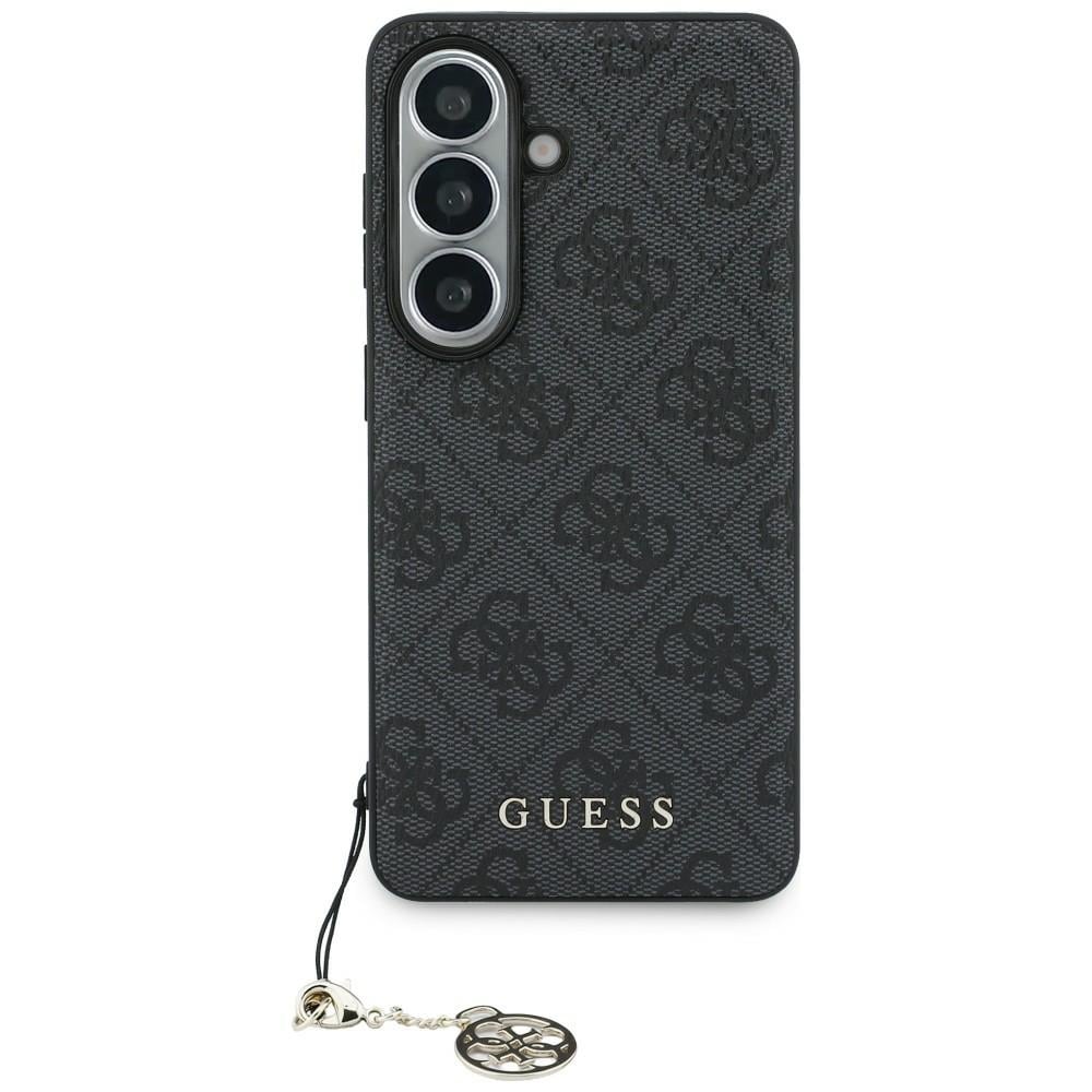 Guess 4G Classic Logo Charm MagSafe-fodral för Samsung Galaxy S26 - svart