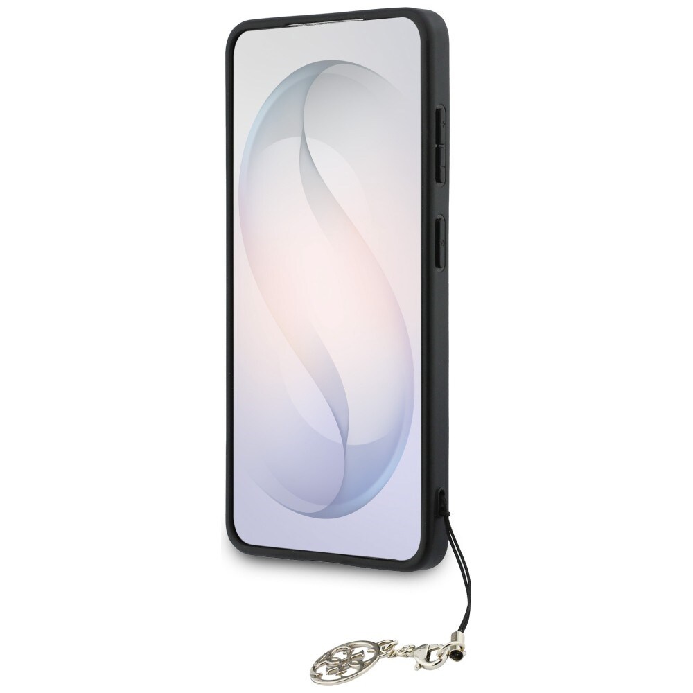 Guess 4G Classic Logo Charm MagSafe-fodral för Samsung Galaxy S26 - Brun