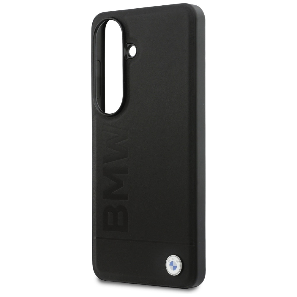 BMW Hot Stamp MagSafe-etui i læder til Samsung Galaxy S26 - Sort