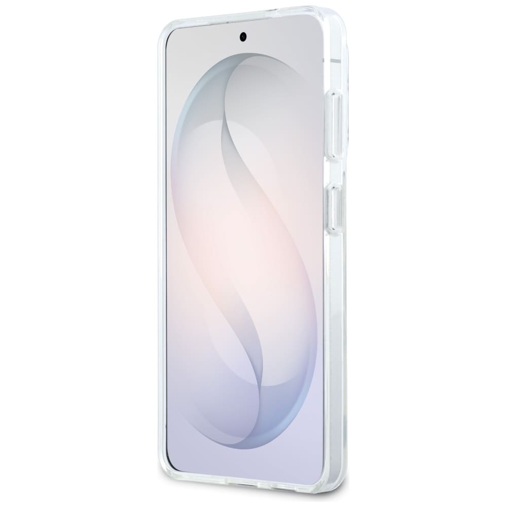BMW IML Stötsäkert MagSafe-fodral med metallogo för Samsung Galaxy S26 - Transparent