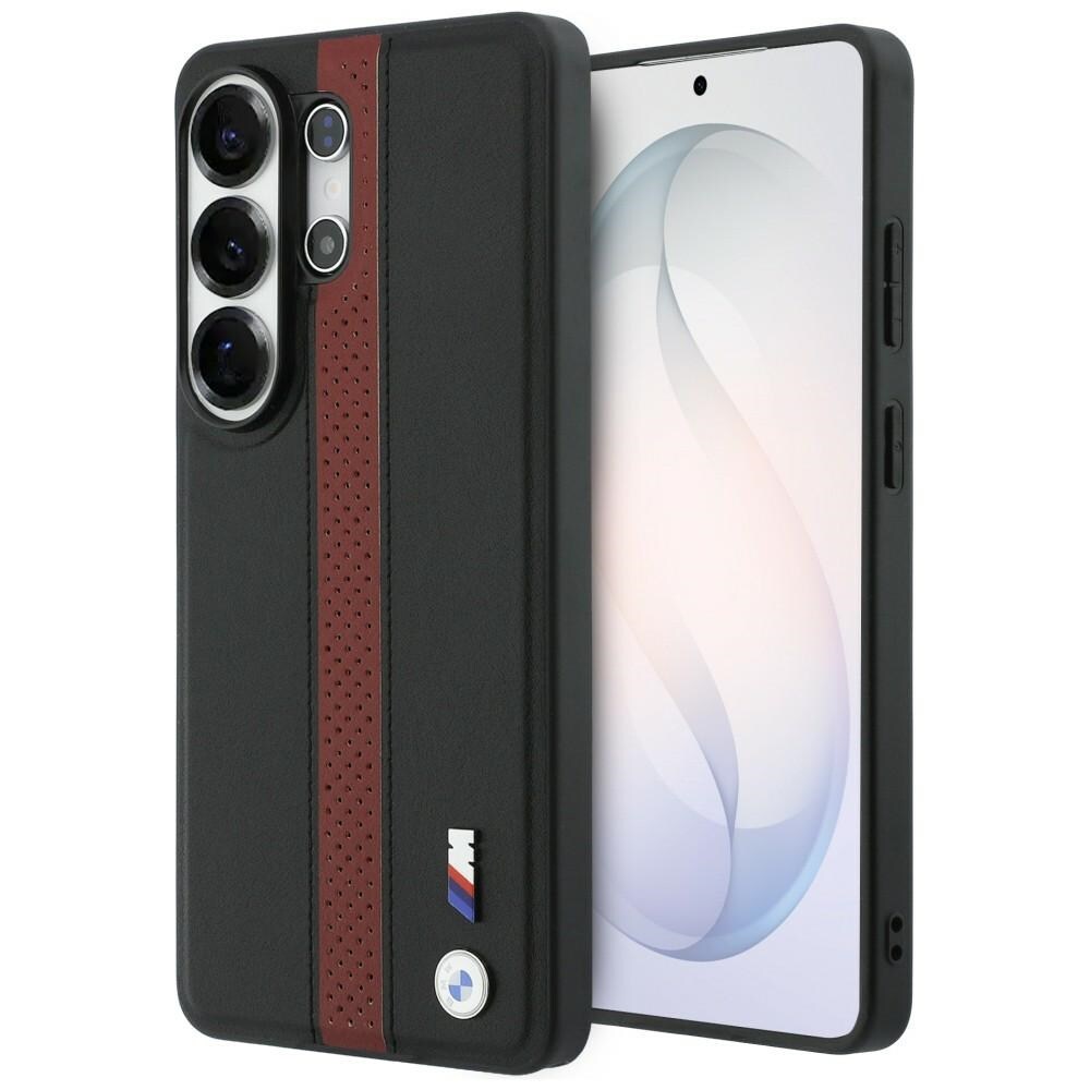 BMW Perforerat MagSafe-fodral med strimmig logotyp för Samsung Galaxy S26 Ultra - Röd