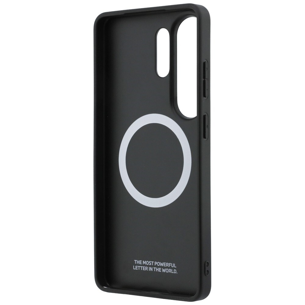 BMW Perforerat MagSafe-fodral med strimmig logotyp för Samsung Galaxy S26 Ultra - Röd