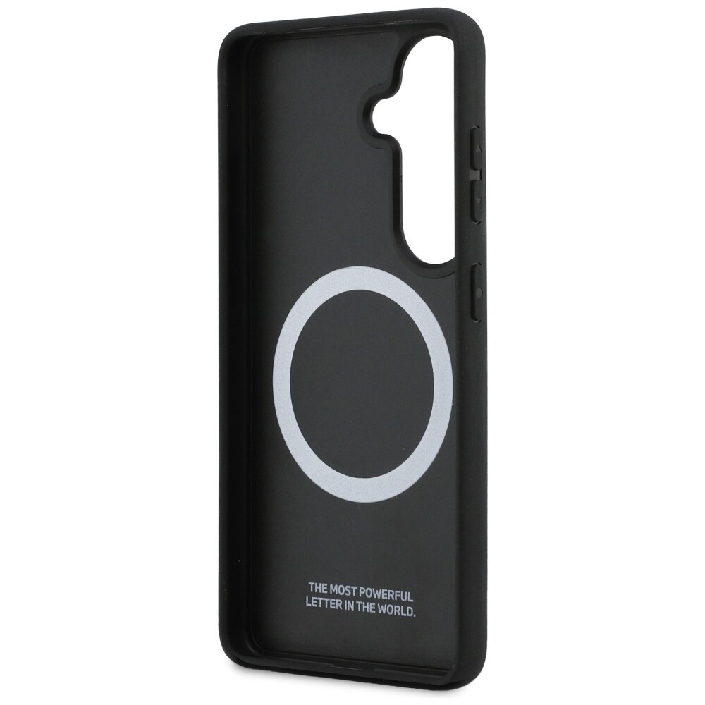 BMW M Kevlar Logo MagSafe-fodral för Samsung Galaxy S26 - Svart