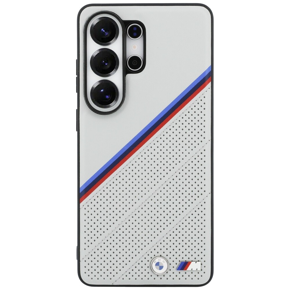 BMW Tricolor MagSafe-fodral med metallogo för Samsung Galaxy S26 Ultra - Grå