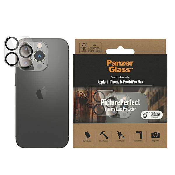 PanzerGlass Kameraskydd för iPhone 14 Pro / 14 Pro Max