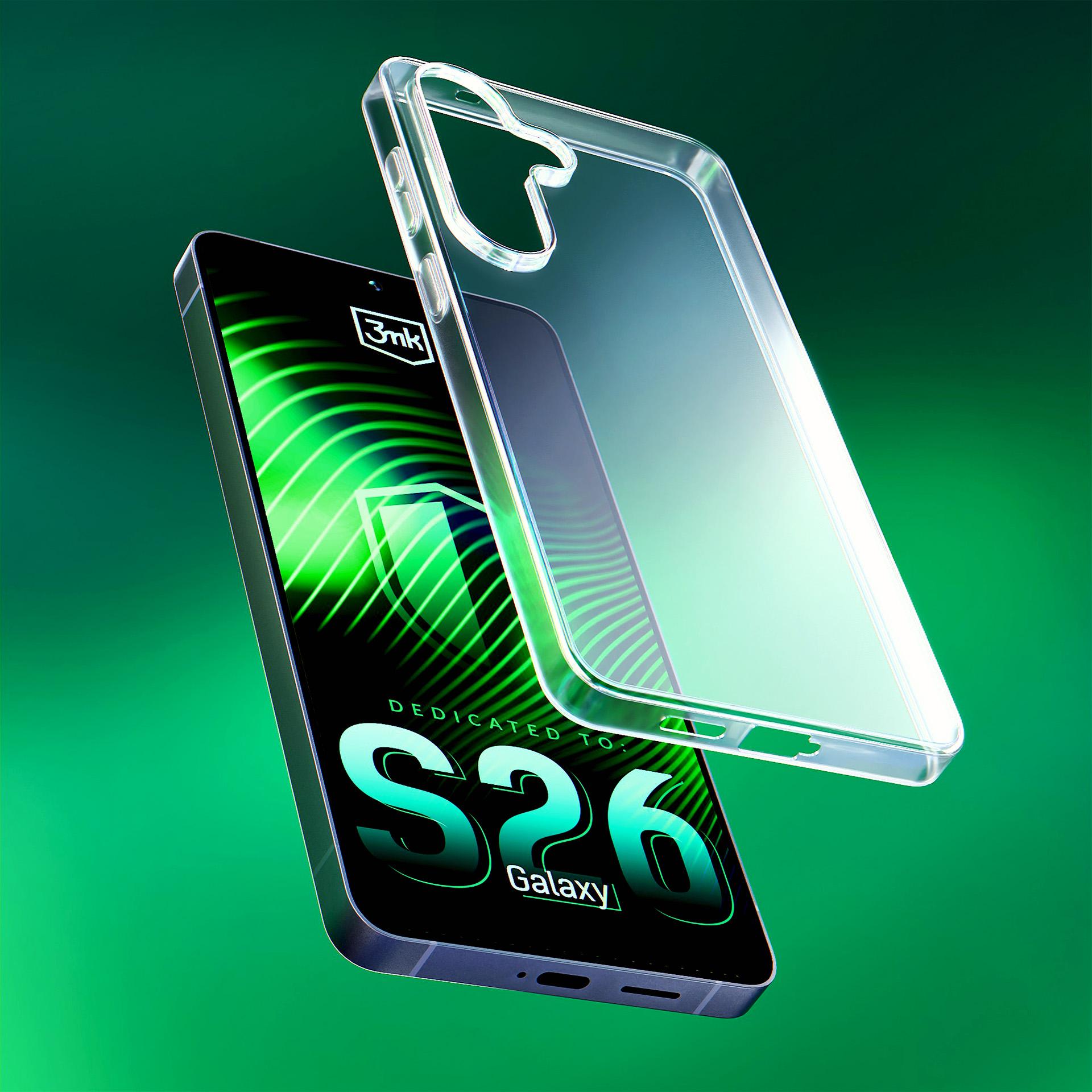 3mk Genomskinligt fodral för Samsung Galaxy S26 - transparent