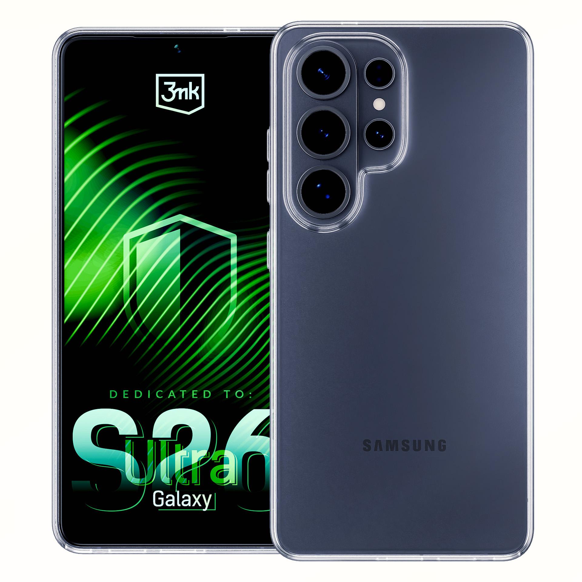 3mk Klar taske til Samsung Galaxy S26 Ultra - gennemsigtig