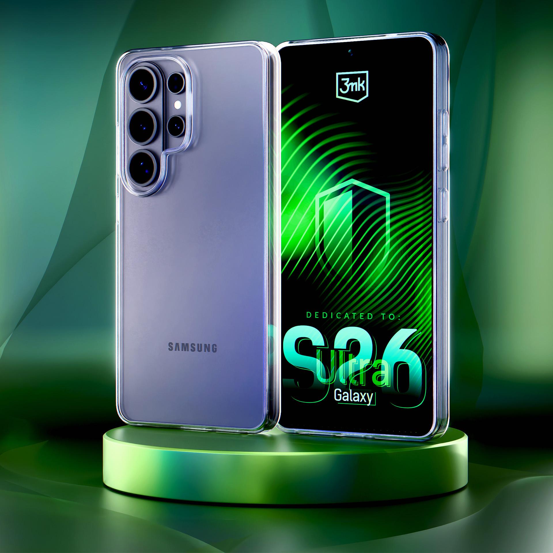3mk Klar taske til Samsung Galaxy S26 Ultra - gennemsigtig