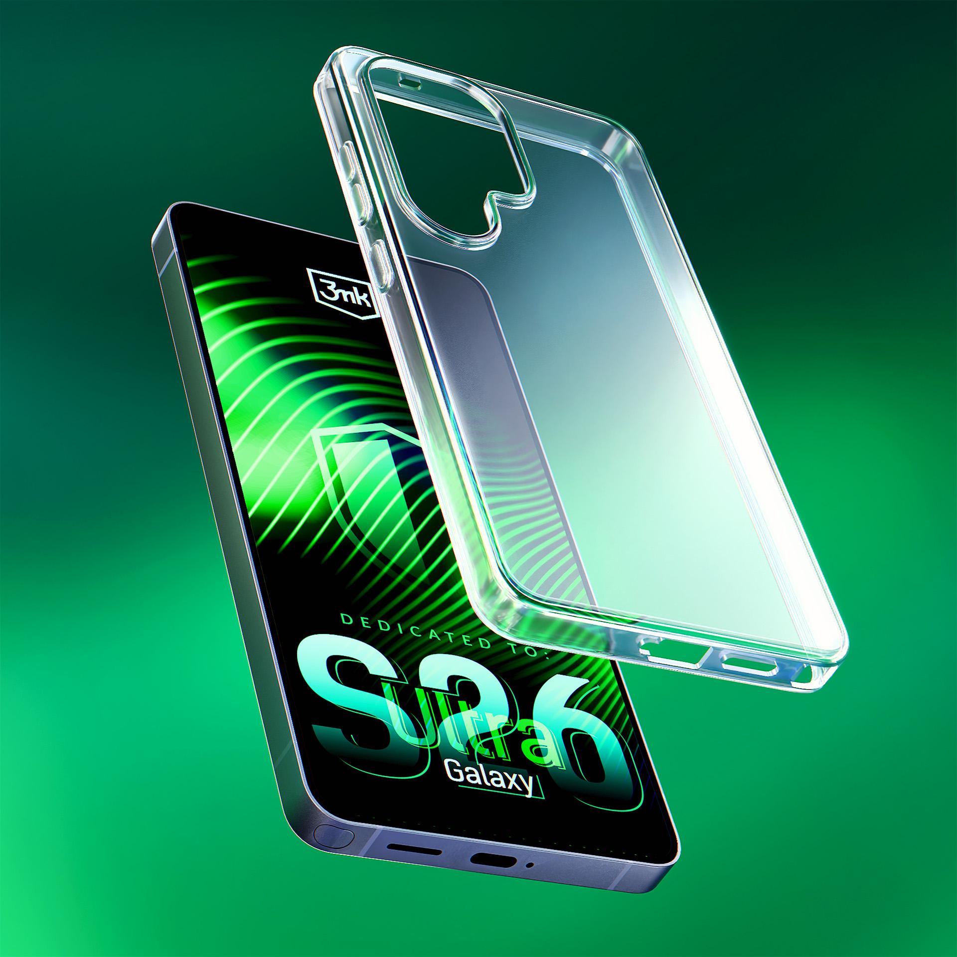 3mk Klar taske til Samsung Galaxy S26 Ultra - gennemsigtig