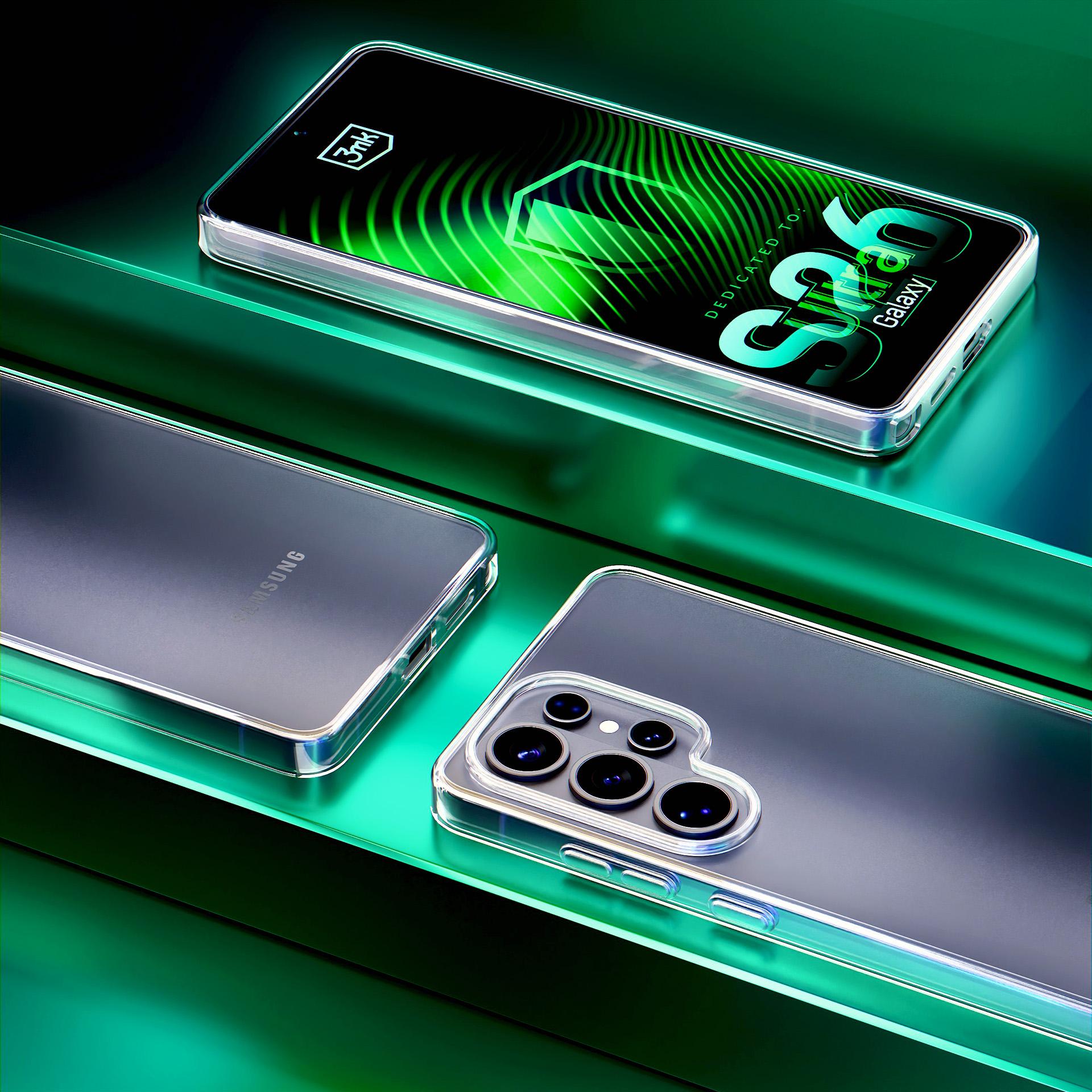 3mk Klar taske til Samsung Galaxy S26 Ultra - gennemsigtig