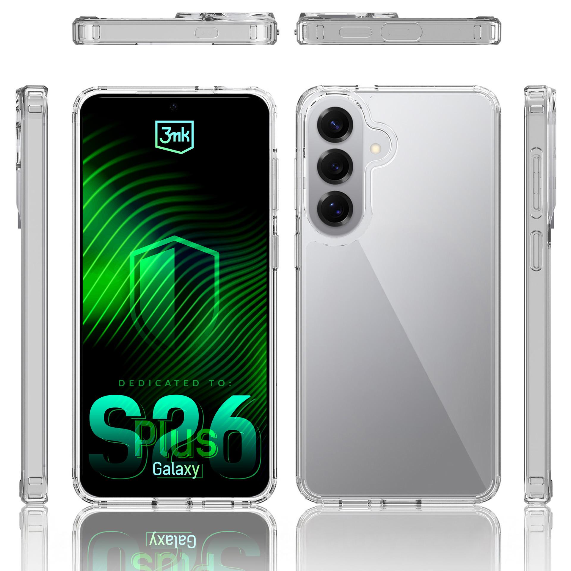 3mk Skyddsfodral för Samsung Galaxy S26+ - transparent