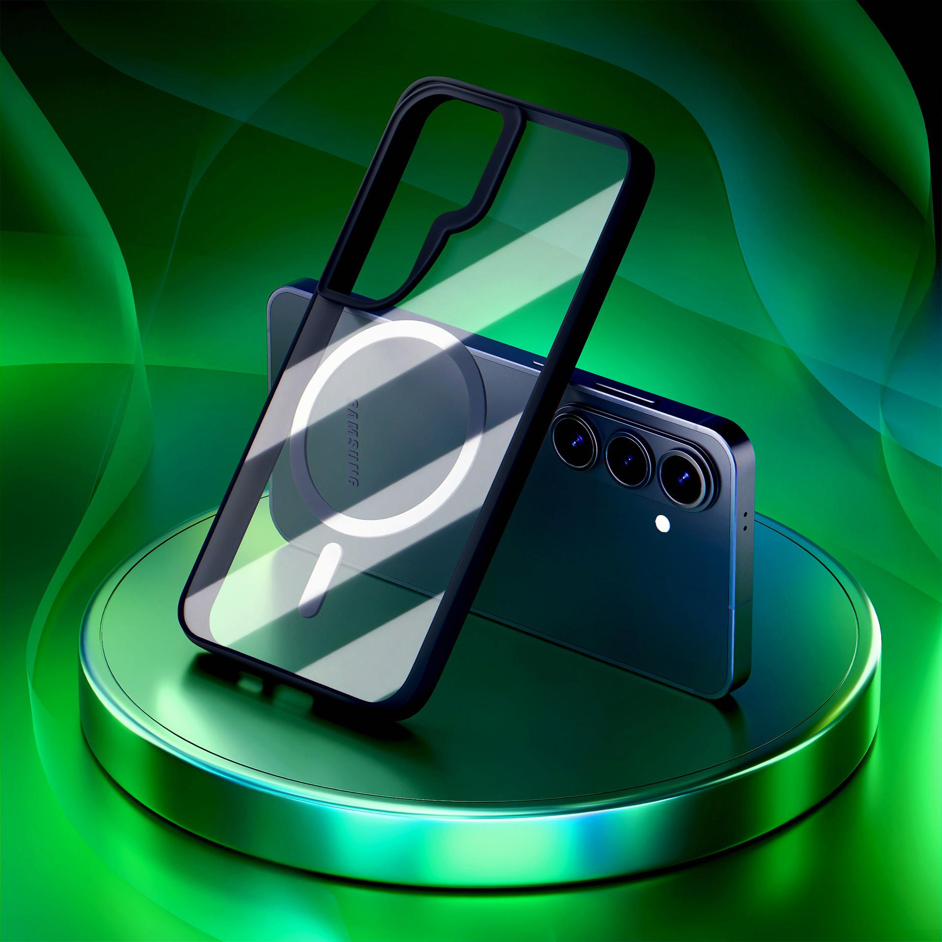 3mk Satin Armor MagCase för Samsung Galaxy S26+ - Svart