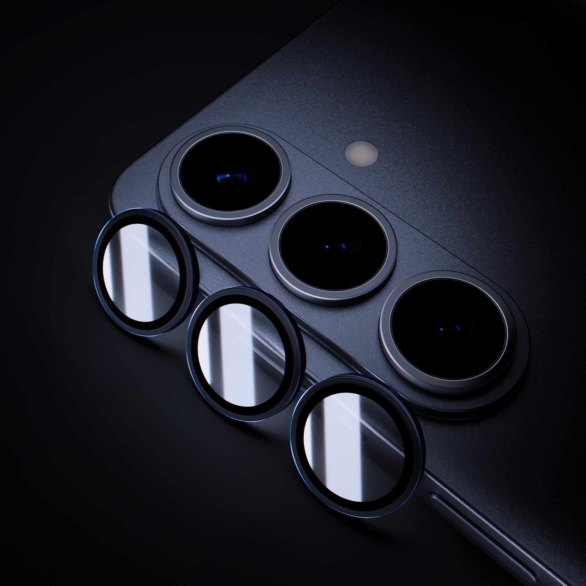 3mk Lens Protection Pro Svart hybridglas för kameralinsen på Samsung Galaxy S26 Pro