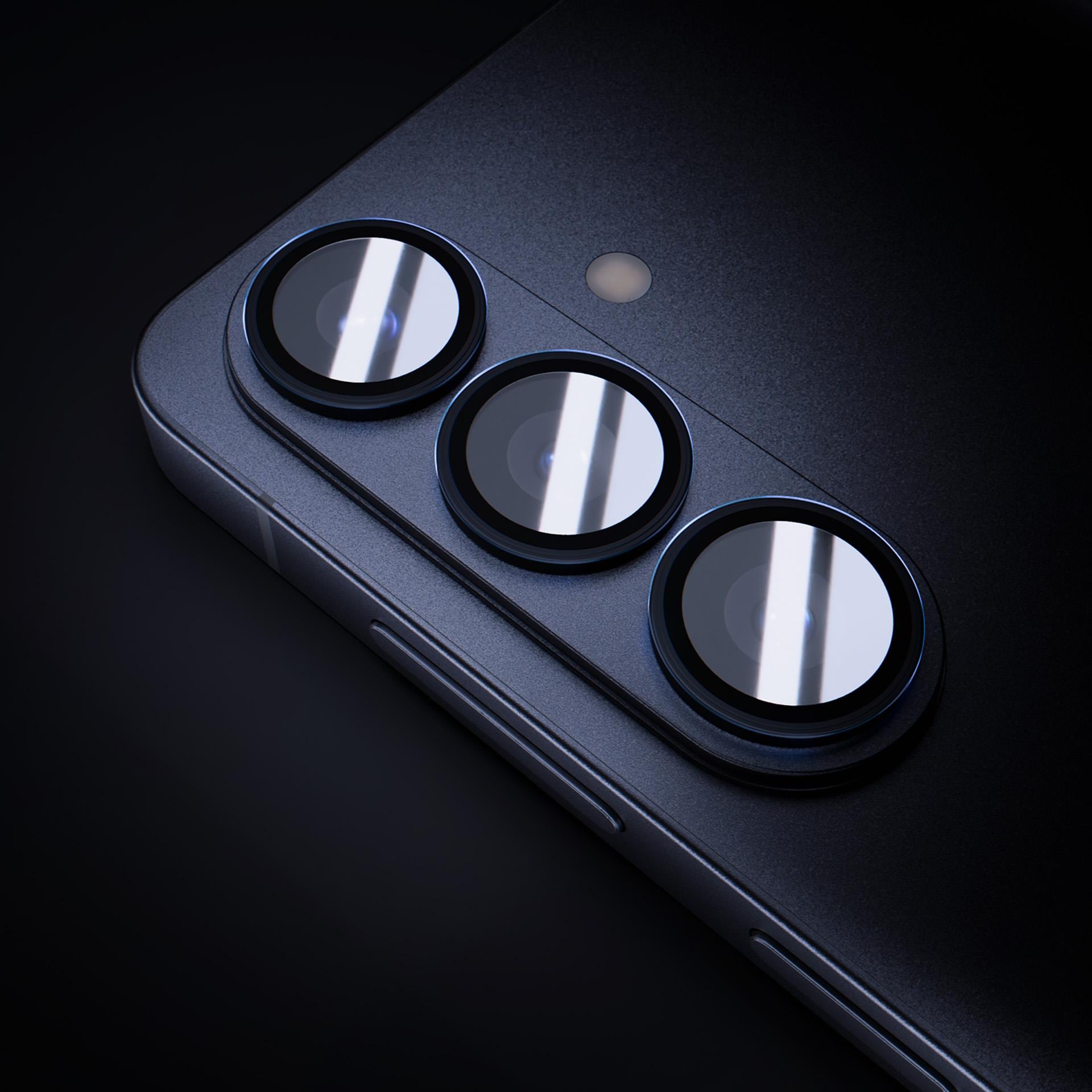 3mk Lens Protection Pro Svart Hybridglas för kameralinsen på Samsung Galaxy S26+