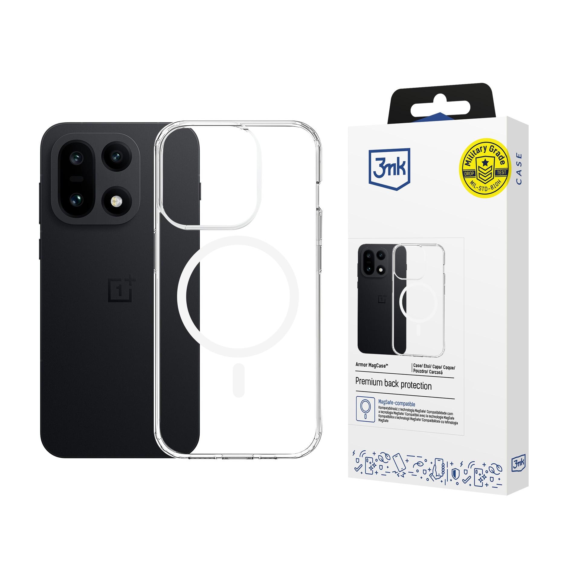 3mk Armor MagCase för OnePlus 15 5G - Transparent