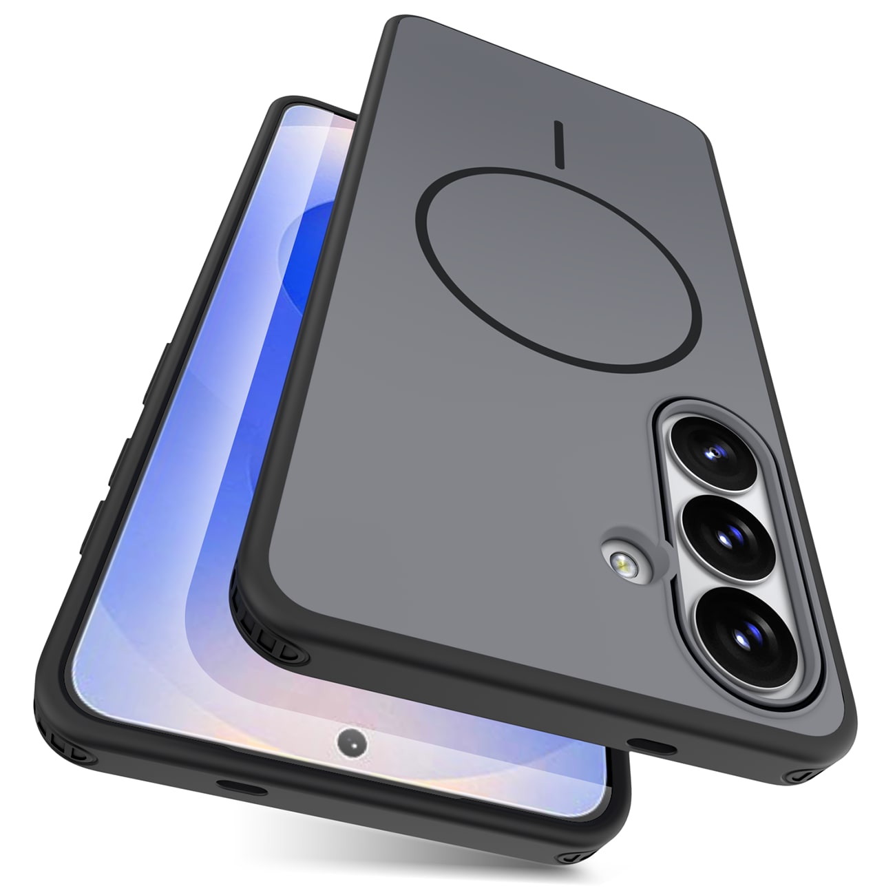 Hybrid Armor T-etui til Samsung Galaxy S26 - Sort