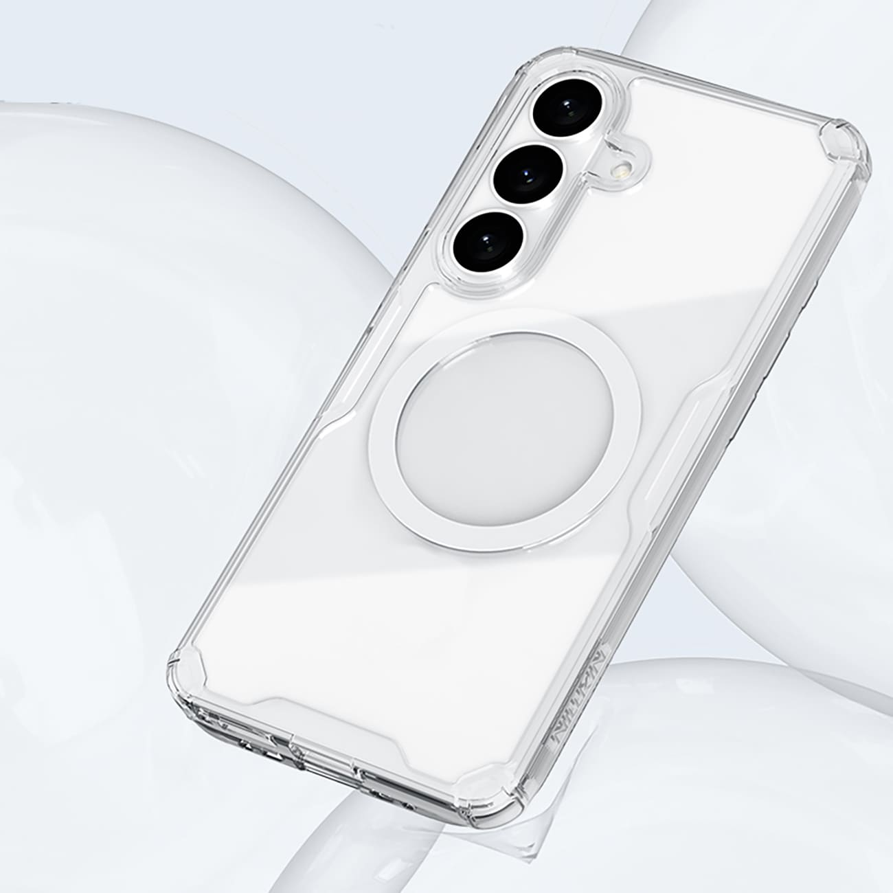 Nillkin Nature TPU Pro-fodral kompatibelt med MagSafe för Samsung Galaxy S26+ - Vit