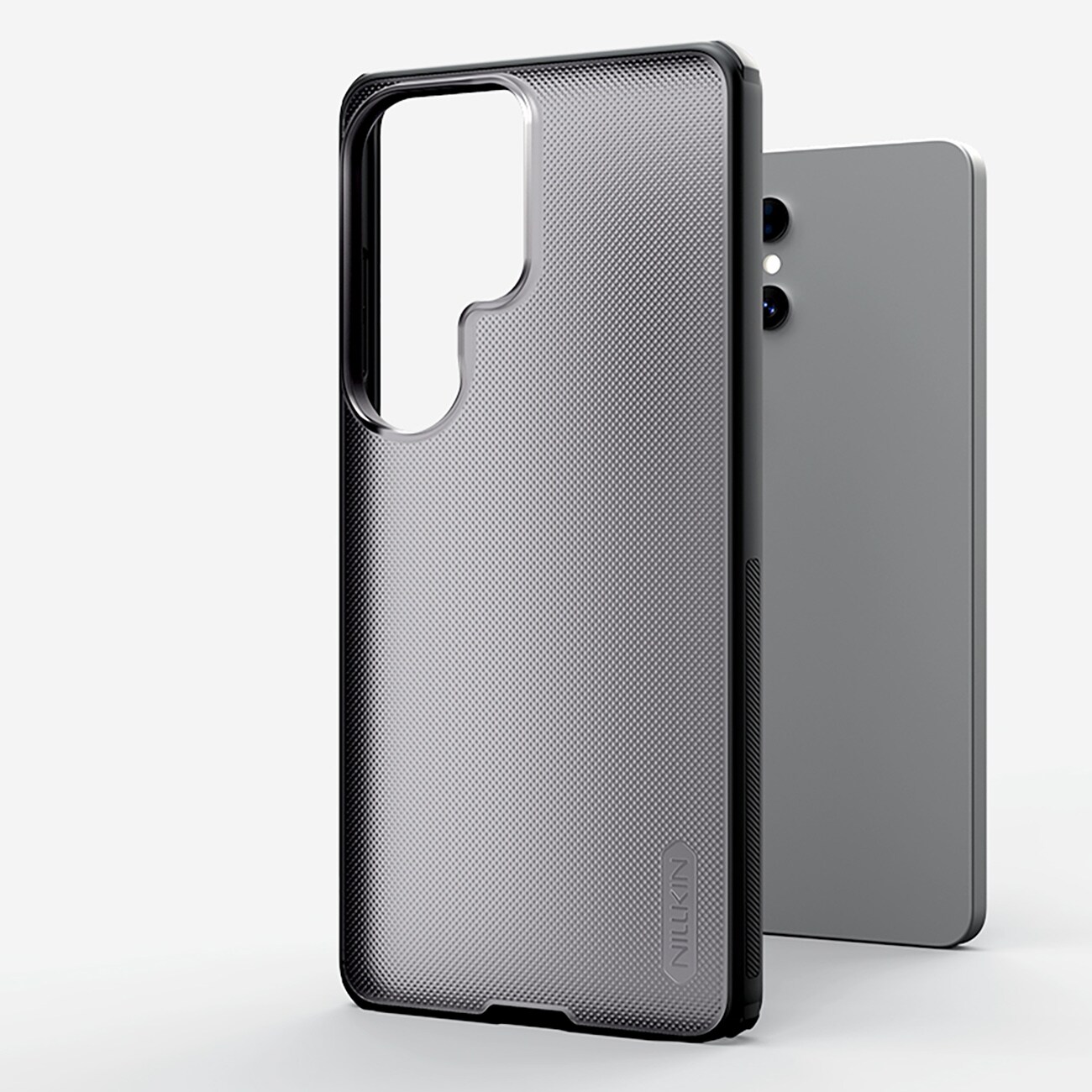 Nillkin Super Frosted Shield Pro-fodral för Samsung Galaxy S26 - Genomskinlig svart