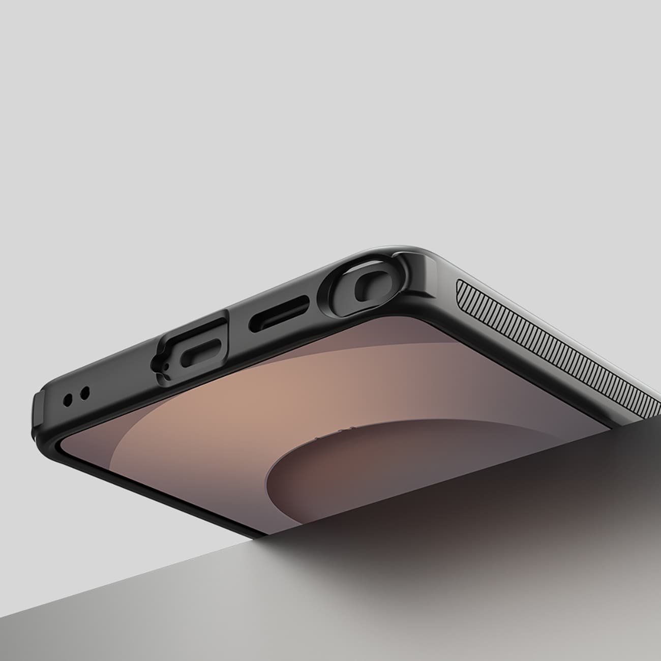Nillkin Super Frosted Shield Pro MagSafe Fodral för Samsung Galaxy S26 - Genomskinlig svart