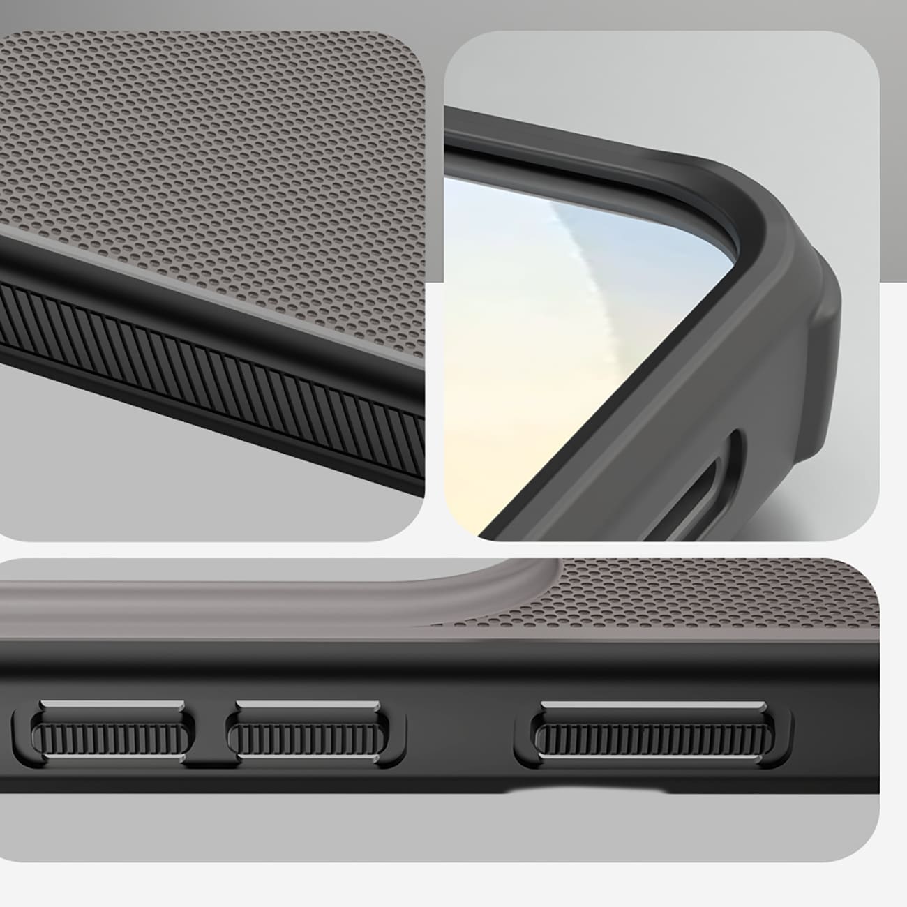 Nillkin Super Frosted Shield Pro-fodral för Samsung Galaxy S26+ - Genomskinlig svart