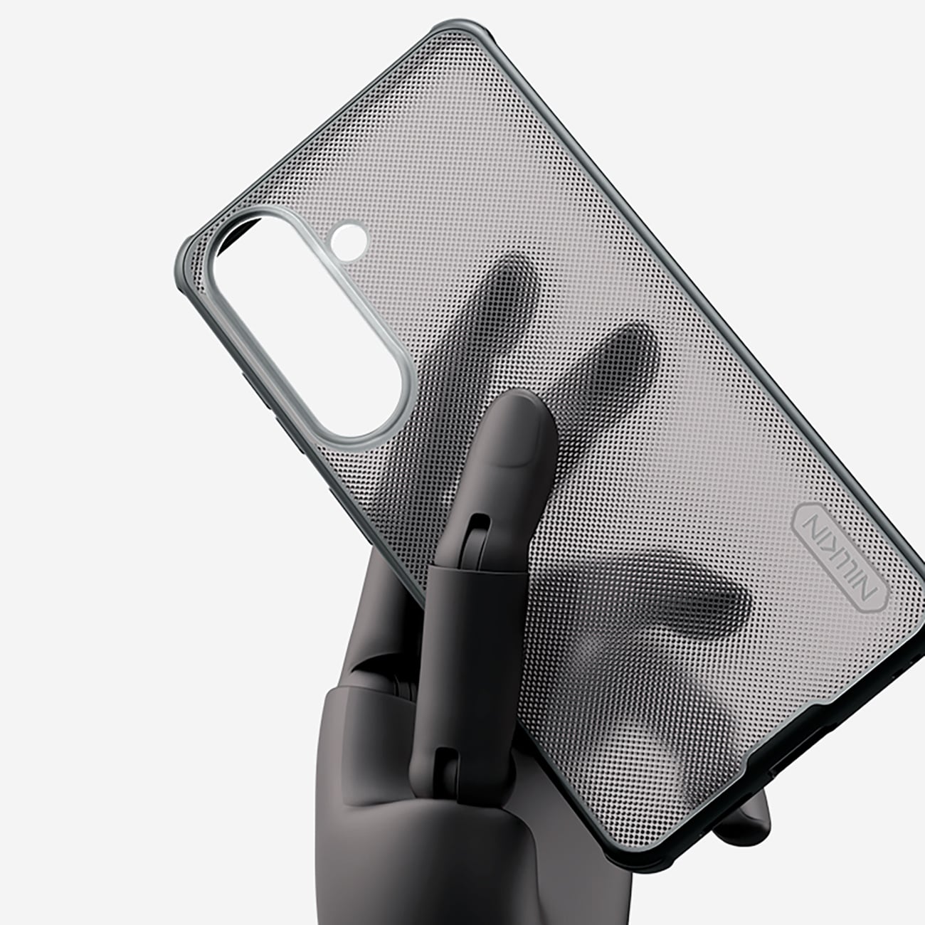 Nillkin Super Frosted Shield Pro-fodral för Samsung Galaxy S26+ - Genomskinlig svart