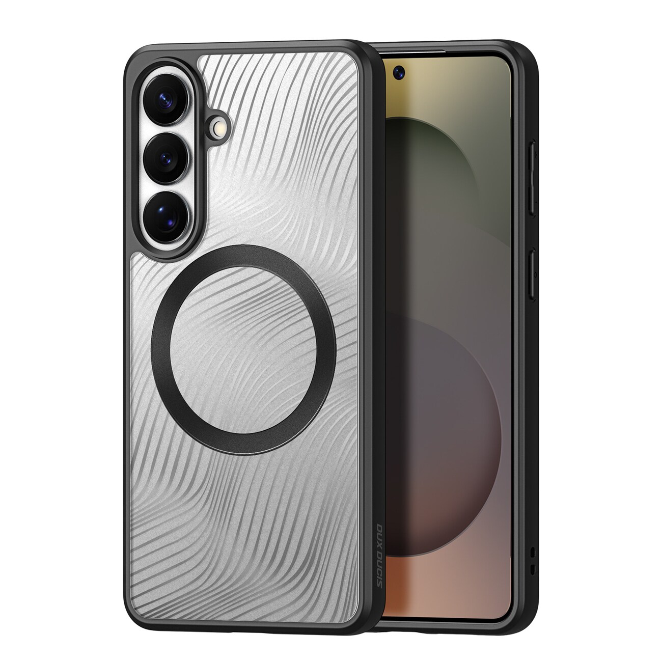 Dux Ducis Aimo Mag-fodral för Samsung S26 Plus Kompatibel med MagSafe - Svart
